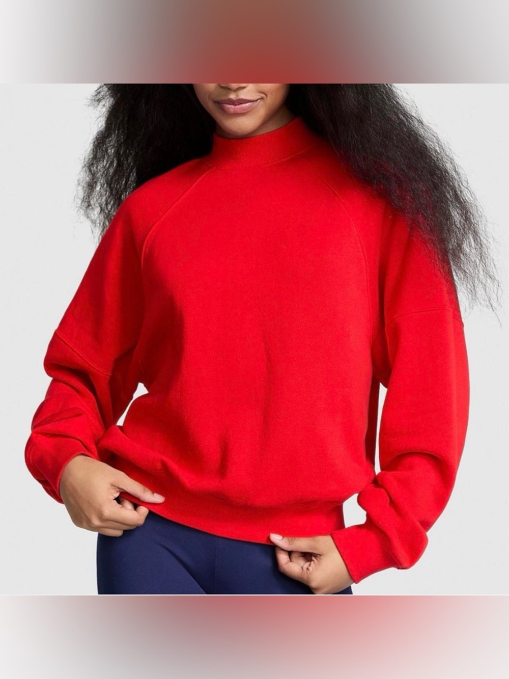 Victoria’s Secret PINK Mock Turtleneck Sweatshirt